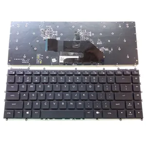Dell Alienware X15 R1 X15 R2 siyah RGB arkadan aydınlatmalı için ABD dizüstü klavye