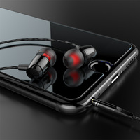 [Personalizado R4] Auriculares Intrauditivos con Cable Metálico, Universales para Teléfonos Móviles, Conector de 3.5mm, Sin Cancelación de Ruido, No Impermeables