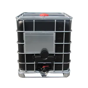 Hot selling IBC Tank for Chemical Storage 1000L Black plastic water storage tank