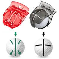 Liner Penyelarasan Bola Golf dengan Pena Penanda Gratis Bola Golf Liner Gambar Menandai Aksesori Penempatan