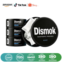 DismoK OEM Sachets d'énergie à la caféine naturelle, étiquette privée personnalisée, sachets d'énergie zéro calorie en boîte avec vitamine B6 et niacine