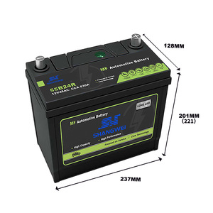 Batterie de voiture JIS55B24 12V 45Ah sans entretien AGM EFB pour Nissan Sentra Honda Accord Wuling Hongguang - Product Image 2