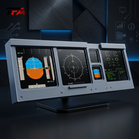 Système de simulateur de cabine Airbus A320 pour l'entraînement professionnel au vol, avec commandes du panneau de commande et du MCDU, pour la formation en aviation MSFS2024