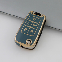 Étui de protection pour clé de voiture en TPU souple de qualité supérieure pour Chevrolet Malibu Buick Excelle XT GT Lacrosse Encore Porte-clés Sac de clés Chevy