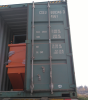 Bacs à déchets métalliques, conteneurs à ordures personnalisés, poubelles robustes en acier galvanisé, bacs de recyclage