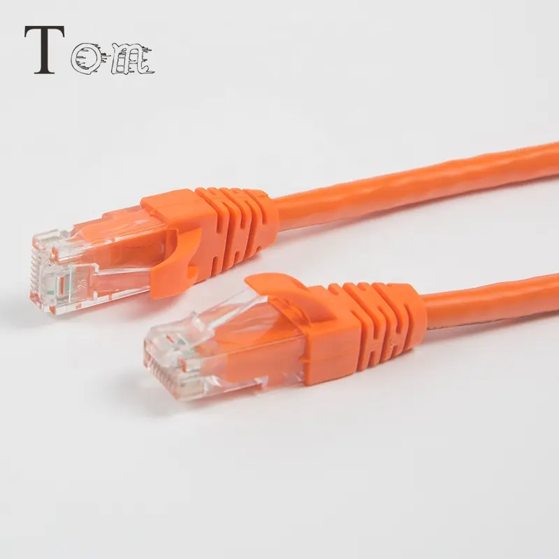 TOM-CD-C6-1 1メートル2メートル3メートル5メートルの長さカスタマイズされたネットワークケーブルUTP CAT6 Patch Cord Cable