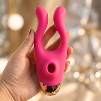Great Force OEM Fabrik Paar-Vibrator Clip Sextoy für Erwachsene Klitoris-Stimulator Saugvibrator Sexspielzeug für Mann und Frau