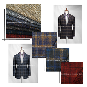 Chaqueta con <span class=keywords><strong>mango</strong></span> de Cachemira T 70 R 30 para <span class=keywords><strong>hombre</strong></span>, chaqueta de Poliéster Viscosa mezclada a cuadros británicos, fabricante de tela de <span class=keywords><strong>abrigo</strong></span>, novedad de invierno - Product Image 1