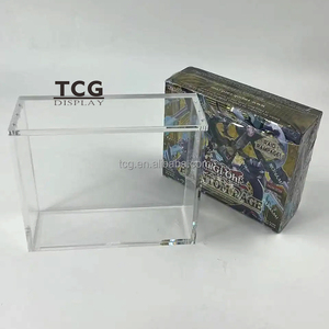 <span class=keywords><strong>Vente</strong></span> flash TCG : Étui en acrylique transparent pour Yugioh RETRO PACK Mini Booster Box édition anglaise avec protection UV - Product Image 3
