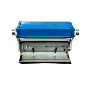 Machine à cisaillement, roulage et pliage combinée manuelle, cisaille, plieuse, rouleau de glisse 3 en 1 pour tôle métallique, pliage, découpe - Product Image 1