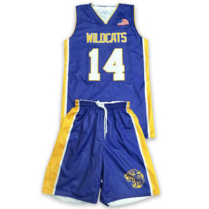 Combinaison de basket unisexe personnalisée maille respirante double face réversible uniforme sublimation thermique imprimé polyester - Product Image 3