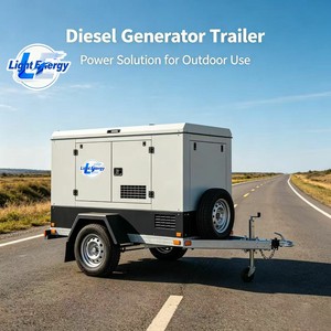 Groupes électrogènes portables de secours 50 kW 65 KVA à démarrage automatique, générateur d'énergie mobile pour la construction 60 kVA 50 kW avec tension nominale 240 V/230 V - Product Image 2