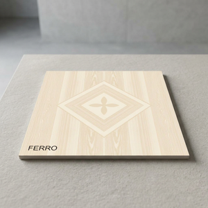 กระเบื้องพอร์ซเลนสีงาช้างเบจ นาโนขัดเงา ละลายน้ำได้ ขนาด 600x600 มม. กระเบื้องปูพื้นเซรามิกวิทริฟายด์ลายหินแกรนิต - Product Image 6
