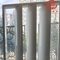 Persianas Horizontales Ajustables para Techo Exterior Modernas, Paneles de Aleación de Aluminio, Ecológicas, Ligeras, Duraderas y Decorativas