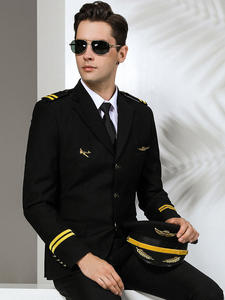 Neues Design Flugkapitän Flugbegleiter Fluggesellschaften Uniformen Luftfahrt-Uniformen - Product Image 5