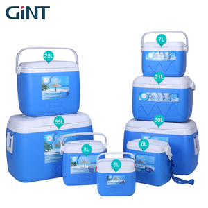 Cooler Box 25l Cooler Box Gint 2021 5L 8L 21L 25L 38L 55L Plastic Ice Cooler Box CF Serious Insulate Beverage Popular American Style Cooler Box