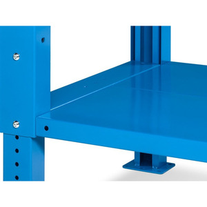 Fami WORK2004 Banco de trabajo ajustable de 200cm con encimera de madera y armario de 4 cajones - Product Image 4