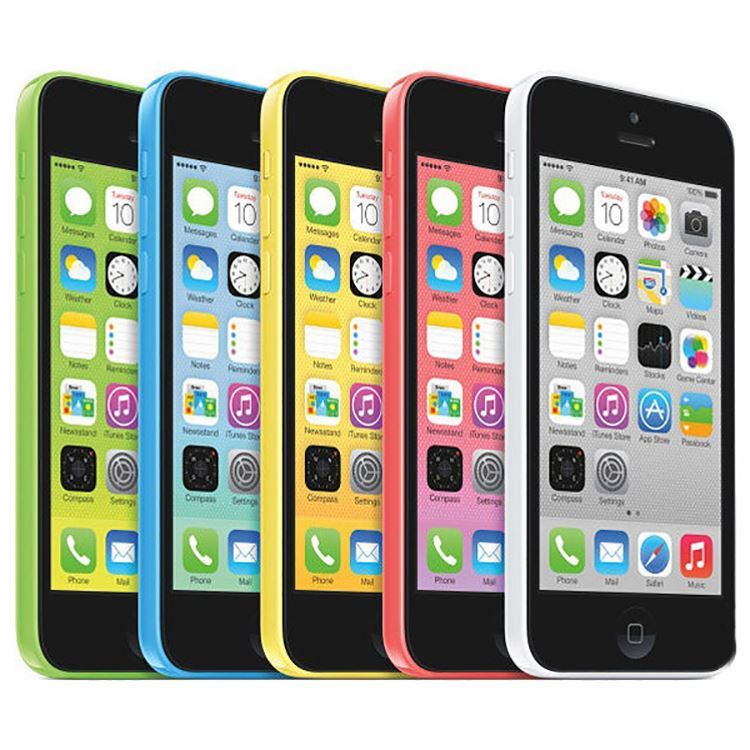 Ponsel pintar asli bekas, ponsel pintar Iphone 5C Kelas A tidak terkunci