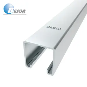 BESCA Slotted Galvanized Steel C Strut Channel High Quality Steel Strut Support Channel