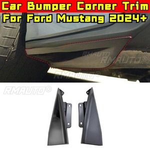 Car Rear Bumper Splitter Diffuser Spoiler Body Kit For Ford Mustang 2024+ Bumper <b>Protector</b> <b>Corner</b> Trim Car Accessories Tunning - Product Image 2