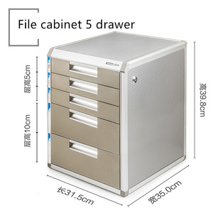 Hochwertiger seitlicher Akten schrank für mobile Büros mit Navigations leiste Gute Qualität Harte Akten schränke - Product Image 2