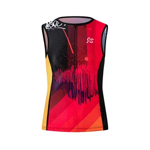 Trung Quốc Chuyên Nghiệp Pro Đội Đi Xe Đạp Quần Áo Nhà Sản Xuất <span class=keywords><strong>Tri</strong></span> Tops Chất Lượng Cao Tùy Chỉnh Đi Xe Đạp Jersey Cho Nam Giới - Product Image 1