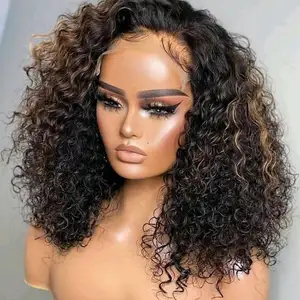 Perruque lace frontal wig hd brésilienne – DKL, perruque de cheveux humains naturels blonds pre-plucked pour femmes noires, fournisseur de perruque lace front wig