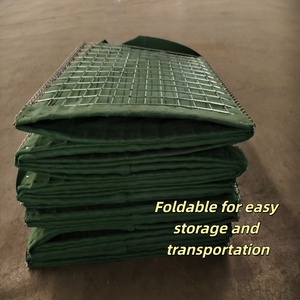 Jaula de Barrera Hesco de Arena Galvanizada con Revestimiento de Geotextil No Tejido, Retardante de Llama y Resistente a los Rayos UV para Muros de Contención de Inundaciones - Product Image 6