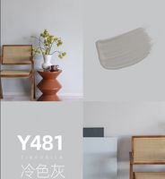 Microciment pour murs, revêtement décoratif sans joint, intérieur et extérieur, microciment pour murs