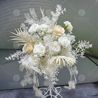 Susunan Bunga Mawar Sutra Sunwedding untuk Dekorasi Pernikahan Model SFB-146/37 untuk Dekorasi Pesta Rumah China HEN