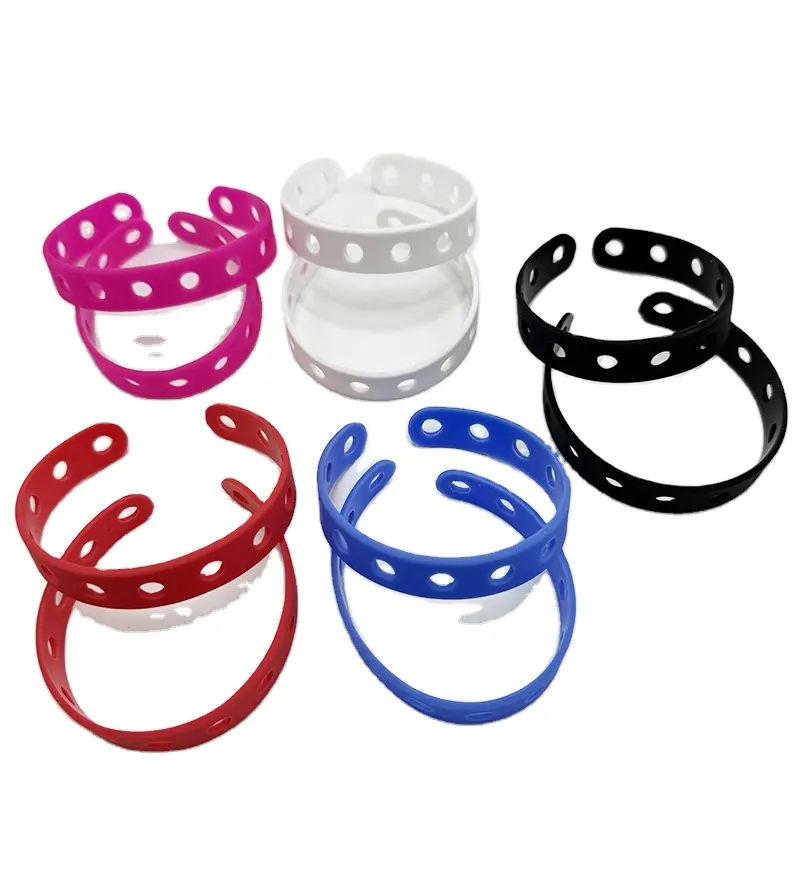 Wettbewerbsfähiger Werkspreis Schlussverkauf Silikon-Gummi-Armbänder Abguss-Gummi-Armband personalisiert