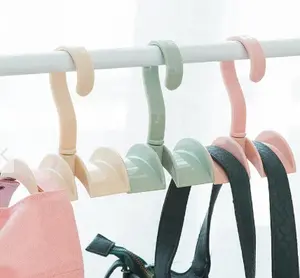 Nouveau créatif placard organisateur tige cintre sac à main stockage sac à main suspendu support support crochet sac