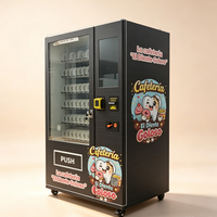 Distributeur automatique de boissons gazeuses et de collations à grande capacité, très demandé, 24h/24