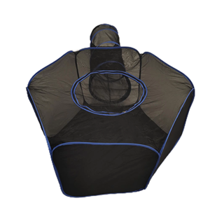 2 in 1 Pop up aperto Pet <span class=keywords><strong>Cat</strong></span> recinzione in acciaio traspirante rete metallica chiusura a cerniera per esterno box per Kitten - Product Image 3