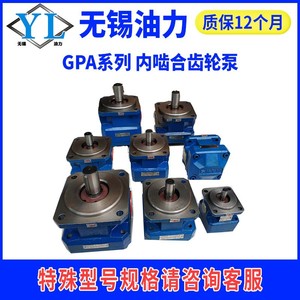 Usine de machines-outils de Shanghai Nouvelle pompe à engrenages interne GPA1/2-10-E-20-R6.3 avec corps de pompe double GPA3-25 - Product Image 4