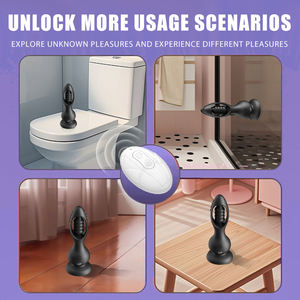 Delove Télécommande LED Affichage Vibrant Anal Sex Toys Vibrateur Point G Masseur de <span class=keywords><strong>Prostate</strong></span> pour Homme et Femme - Product Image 6