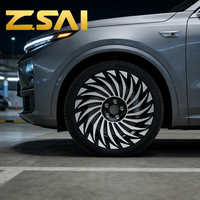 Jantes en alliage d'aluminium personnalisées de 17, 18, 19, 20, 22, 24 pouces, structure Spinner 5x114.3, jantes forgées pour Cadillac Lexus IS GS