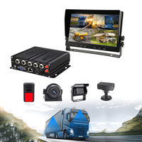 4 canaux 1080p voiture spéciale véhicule CCTV MDVR GPS 4G WIFI système de caméra mobile DVR AI DSM 10.1 pouces kit moniteur