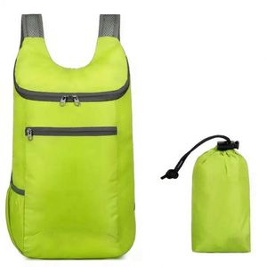 Free Sample expandable gym lightweight waterproof <b>nylon</b> oem kids foldable <b>backpack</b> for students - Product Image 3