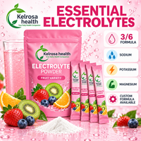 Poudre d'hydratation quotidienne, boisson électrolytique sans sucre, nutrition sportive, énergie, poudre d'électrolytes Keto en sachets