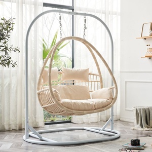 Offre Spéciale : Fauteuil Suspendu de Jardin pour 2 Personnes – Idéal Balcon et Extérieur – Mobilier de Loisirs - Product Image 6