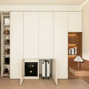 Armario de Dormitorio Moderno y Minimalista, Color Blanco, Nuevo, con Espacio de Almacenamiento Integrado - Product Image 5