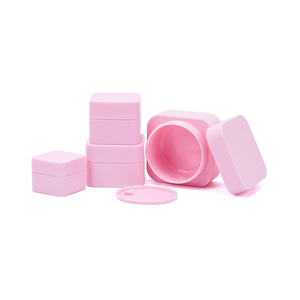 Vente chaude 30g 50g carré givré rose bleu blanc noir pots cosmétiques en <span class=keywords><strong>plastique</strong></span> emballage de crème pour le visage des yeux pour la lotion de soin de la peau - Product Image 1
