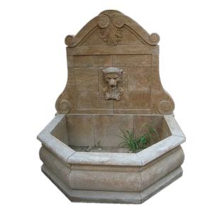 Fuente de <span class=keywords><strong>cascada</strong></span> pared interior piedra <span class=keywords><strong>real</strong></span> Antigua fuente de pared al aire libre cascadas fuentes de piscina y cascadas para la venta - Product Image 5