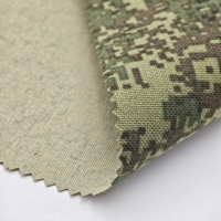 Tissu Oxford en nylon 500D enduit PU, résistant à l'eau, motif camouflage numérique Flora Pixel, pour housses de sacs à dos, bagages et équipements utilitaires d'extérieur