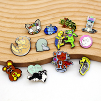 Épinglette en émail personnalisée, sans minimum de commande, fabricant de badges métalliques en gros, conception de logo OEM, broche en émail souple ou dur pour vêtements et sacs