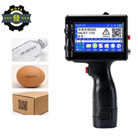 Imprimante jet d'encre portable promotionnelle pour le codage de multiples modèles et de multiples langues sur les cartons et bouteilles en plastique