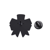 Punk crâne chauve-souris nœud papillon émail broches terrifiant squelette araignée broche revers Badge Halloween bijoux cadeau pour les amis