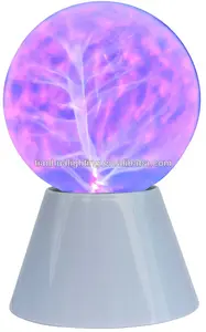 Magic Portable Wireless Plasma Globe Lightning Ball With Touch Fantastic Colorful Light Soft Lamp