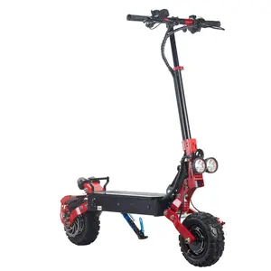 EU Warehouse Fast Electric Scooter X3 2*1200w 10 Inch 70km/h Long Distance Adult Dual Motor Electric Scooter